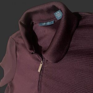 Perry Ellis Dark Purple Polo Shirt